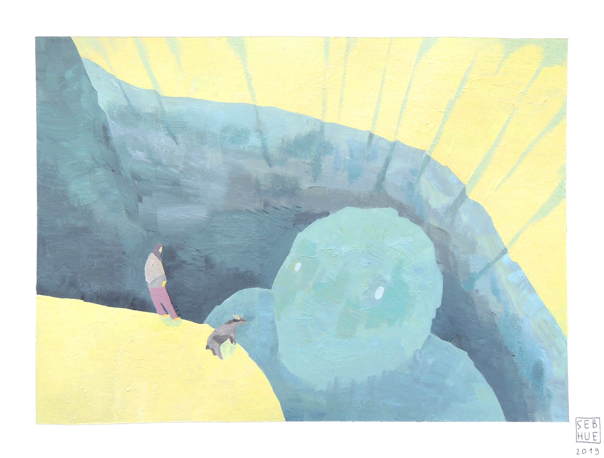 peinture golem 1