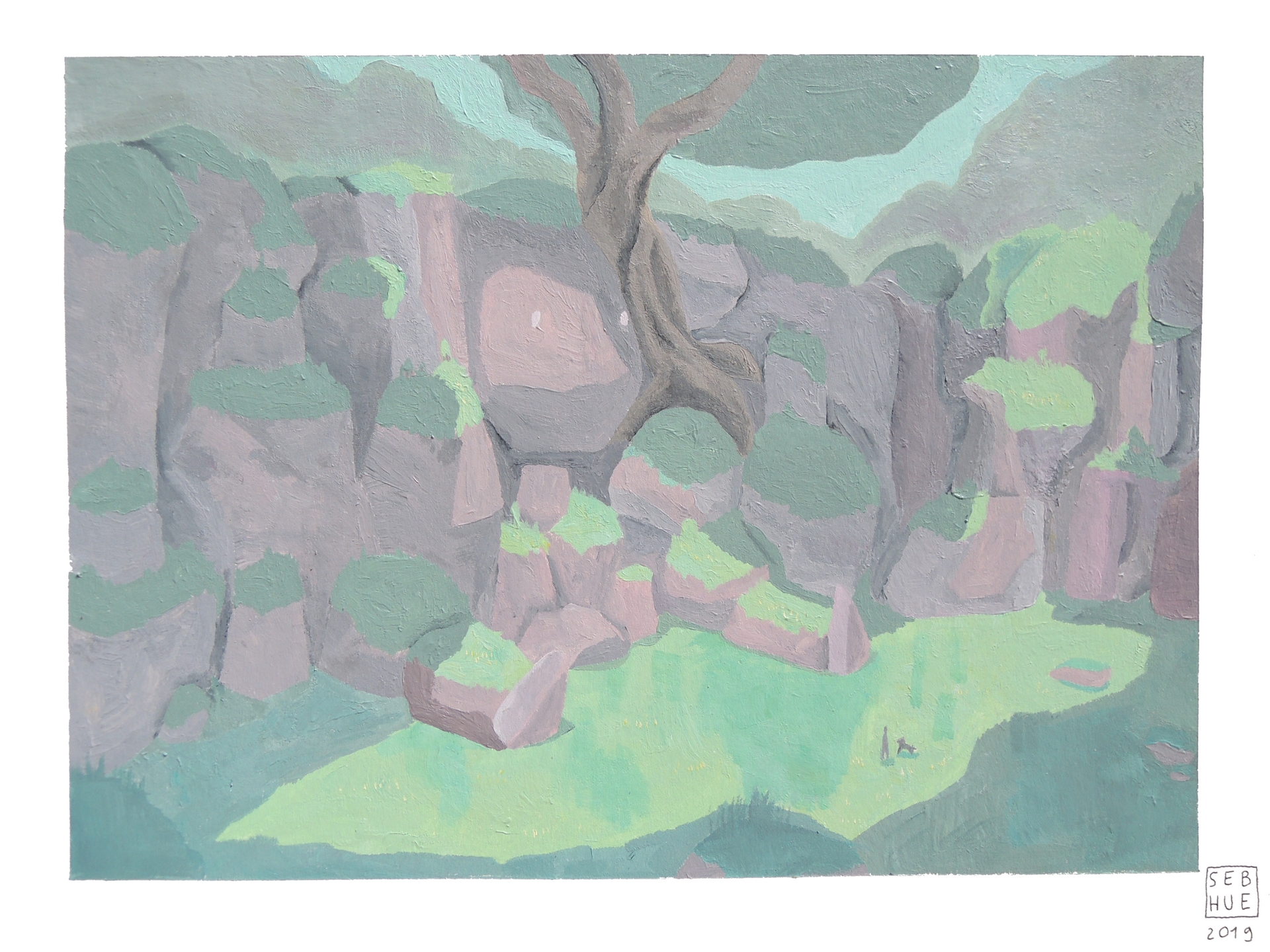 peinture golem 2